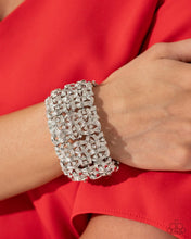 Load image into Gallery viewer, Paparazzi ♥ Woven Wardrobe - White ♥ B883