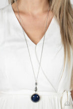 Load image into Gallery viewer, Paparazzi ♥ Magic Carpet Cruise Necklace & Magically Magnificent Earrings - Blue Set ♥ S106