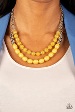 Load image into Gallery viewer, Paparazzi ♥ Venetian Voyage Necklace & La Vida Vacation Bracelet ♥ Yellow Set - S80