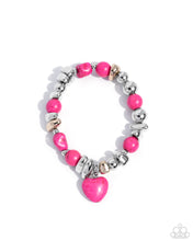 Load image into Gallery viewer, Paparazzi ♥ Adorably Asymmetrical - Pink ♥ B947