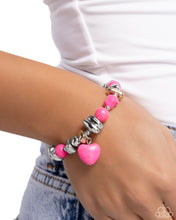 Load image into Gallery viewer, Paparazzi ♥ Adorably Asymmetrical - Pink ♥ B947
