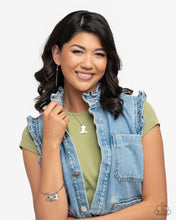 Load image into Gallery viewer, Paparazzi ♥ Boot Scootin' Bravado Necklace & Western Waltz Bracelet - White ♥ 2-Piece Set S177