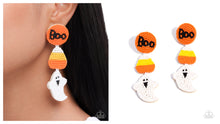 Load image into Gallery viewer, Paparazzi ♥ SPOOK-taculer Sashay - Earrings ♥ Post E2043