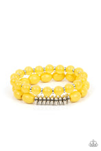 Load image into Gallery viewer, Paparazzi ♥ Venetian Voyage Necklace & La Vida Vacation Bracelet ♥ Yellow Set - S80