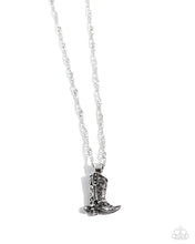 Load image into Gallery viewer, Paparazzi ♥ Collectable Cowboy - Silver ♥ N2178