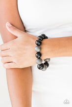 Load image into Gallery viewer, Color Me CEO Necklace & Humble Hustle Bracelet - Black Set S75