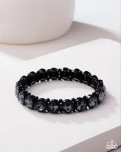 Load image into Gallery viewer, Paparazzi ♥ Sugar-Coated Sparkle - Black ♥ B1155
