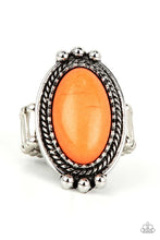 Load image into Gallery viewer, Paparazzi ♥ Lost in Sagebrush - Orange ♥ Ring EX23