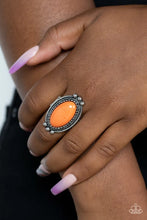 Load image into Gallery viewer, Paparazzi ♥ Lost in Sagebrush - Orange ♥ Ring EX23