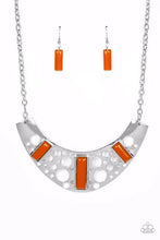 Load image into Gallery viewer, Paparazzi ♥ Real Zeal - Orange ♥ Necklace EX37