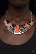 Load image into Gallery viewer, Paparazzi ♥ Real Zeal - Orange ♥ Necklace EX37