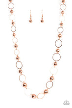 Load image into Gallery viewer, Paparazzi ♥ Metro Milestone - Copper ♥ Necklace EX22