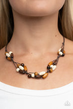 Load image into Gallery viewer, Paparazzi ♥ Outback Epic - Brown ♥ Necklace EX24