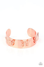 Load image into Gallery viewer, Paparazzi ♥ Magical Mariposas - Copper ♥ Bracelet EX32