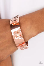 Load image into Gallery viewer, Paparazzi ♥ Magical Mariposas - Copper ♥ Bracelet EX32