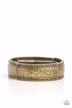 Load image into Gallery viewer, Paparazzi ♥ Textile Tenor - Brass ♥ Bracelet EX12