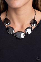 Load image into Gallery viewer, Paparazzi ♥ That RING You Do - Black ♥ Necklace EX17