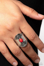 Load image into Gallery viewer, Paparazzi ♥ Panoramic Pyramids - Red ♥ Ring EX99