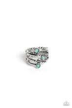 Load image into Gallery viewer, Paparazzi ♥ Sideline Shimmer - Green ♥ Ring EX16