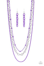 Load image into Gallery viewer, Paparazzi ♥ Mardi Gras Mayhem - Purple ♥ N1870