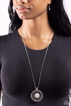 Load image into Gallery viewer, Paparazzi ♥ Wall Street Web - White ♥ Necklace EX83