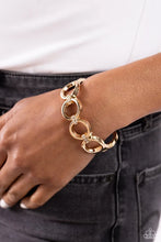 Load image into Gallery viewer, Paparazzi ♥ Chic Collection - Gold ♥ Bracelet EX103