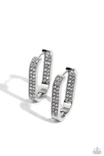 Load image into Gallery viewer, Paparazzi ♥ Sinuous Silhouettes - White ♥ Earrings EX85
