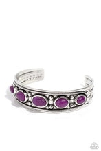 Load image into Gallery viewer, Paparazzi ♥ Stony Surprise - Purple ♥ Bracelet EX88