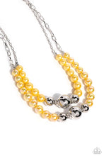 Load image into Gallery viewer, Paparazzi ♥ Ballroom Balance - Yellow ♥ Necklace EX87
