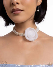Load image into Gallery viewer, Paparazzi ♥ Radiant Rosette - White ♥ N2923