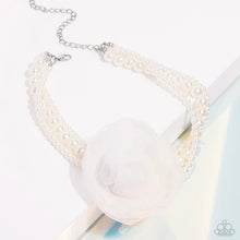 Load image into Gallery viewer, Paparazzi ♥ Radiant Rosette - White ♥ N2923