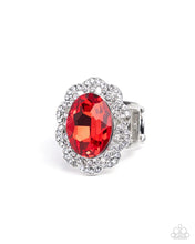 Load image into Gallery viewer, Paparazzi ♥ Radiant Remembrance - Red ♥ Ring EX61
