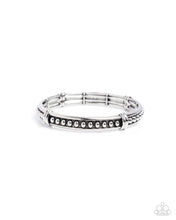 Load image into Gallery viewer, Paparazzi ♥ Studded Surprise - Silver ♥ B1161