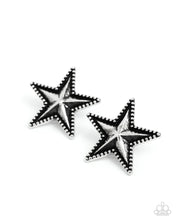 Load image into Gallery viewer, Paparazzi ♥ Staunch Studs - Silver ♥ Post Earrings EX57