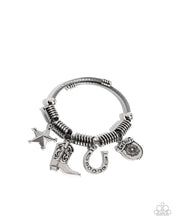 Load image into Gallery viewer, Paparazzi ♥ New Sheriff in Town - Silver ♥ Bracelet EX51