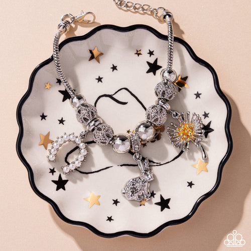 *LOP 0225* Paparazzi ♥ Graceful Godsend - White ♥ Bracelet B942