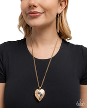 Load image into Gallery viewer, Paparazzi ♥ Heartfelt Honor - Gold ♥ N2976