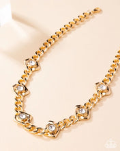 Load image into Gallery viewer, Paparazzi ♥ Square Silhouette - Gold ♥ N2980