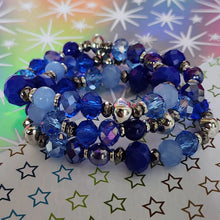 Load image into Gallery viewer, Paparazzi ♥ Stack of GLASS - Blue ♥ B1120