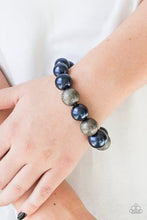 Load image into Gallery viewer, Paparazzi ♥ Color Me CEO Necklace &amp; Humble Hustle Bracelet - Blue ♥ S228