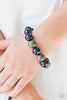 Paparazzi ♥ Color Me CEO Necklace & Humble Hustle Bracelet - Blue ♥ S228