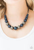 Paparazzi ♥ Color Me CEO Necklace & Humble Hustle Bracelet - Blue ♥ S228