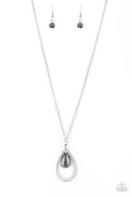 Load image into Gallery viewer, Paparazzi ♥ Teardrop Tranquility - Black ♥ N1732
