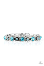 Load image into Gallery viewer, Paparazzi ♥ Heavy On The Sparkle - Blue ♥ B1072