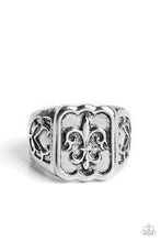 Load image into Gallery viewer, Paparazzi ♥ Fiercely Fleur-De-Lis - Silver ♥ R246