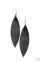 Load image into Gallery viewer, Paparazzi ♥ Feather Fantasy - Black ♥ E2364