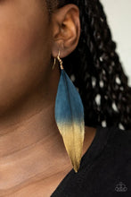 Load image into Gallery viewer, Paparazzi ♥ Fleek Feathers - Blue ♥ E2362