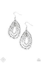 Load image into Gallery viewer, Paparazzi ♥ Metallic Meltdown - Silver ♥ E2199