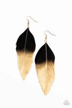 Load image into Gallery viewer, Paparazzi ♥ Fleek Feathers - Black ♥ E2363