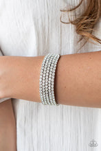 Load image into Gallery viewer, Paparazzi ♥ The GLOW-Digger - White ♥ B1138
